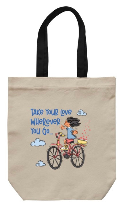 Take your love Tote Bag