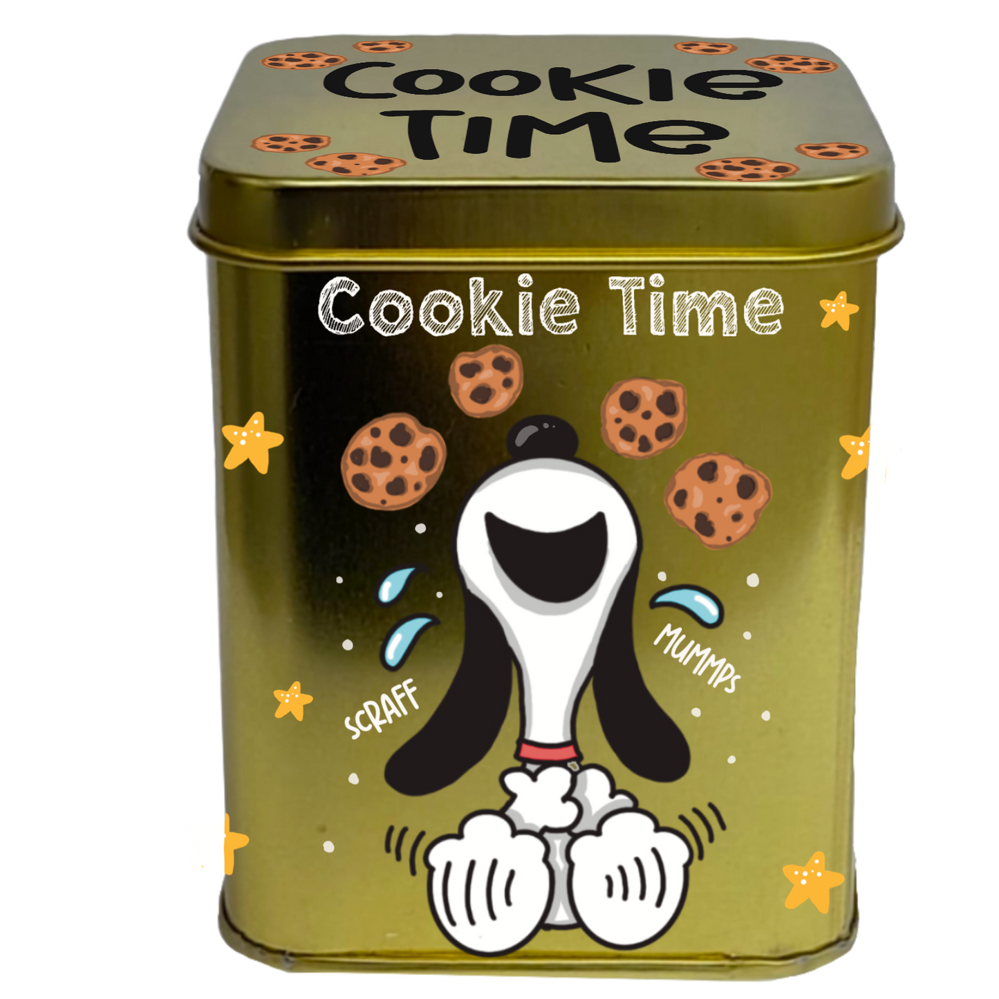 Cute Cookie Storage Tin