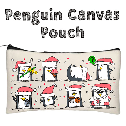 Christmas Penguins Pouches